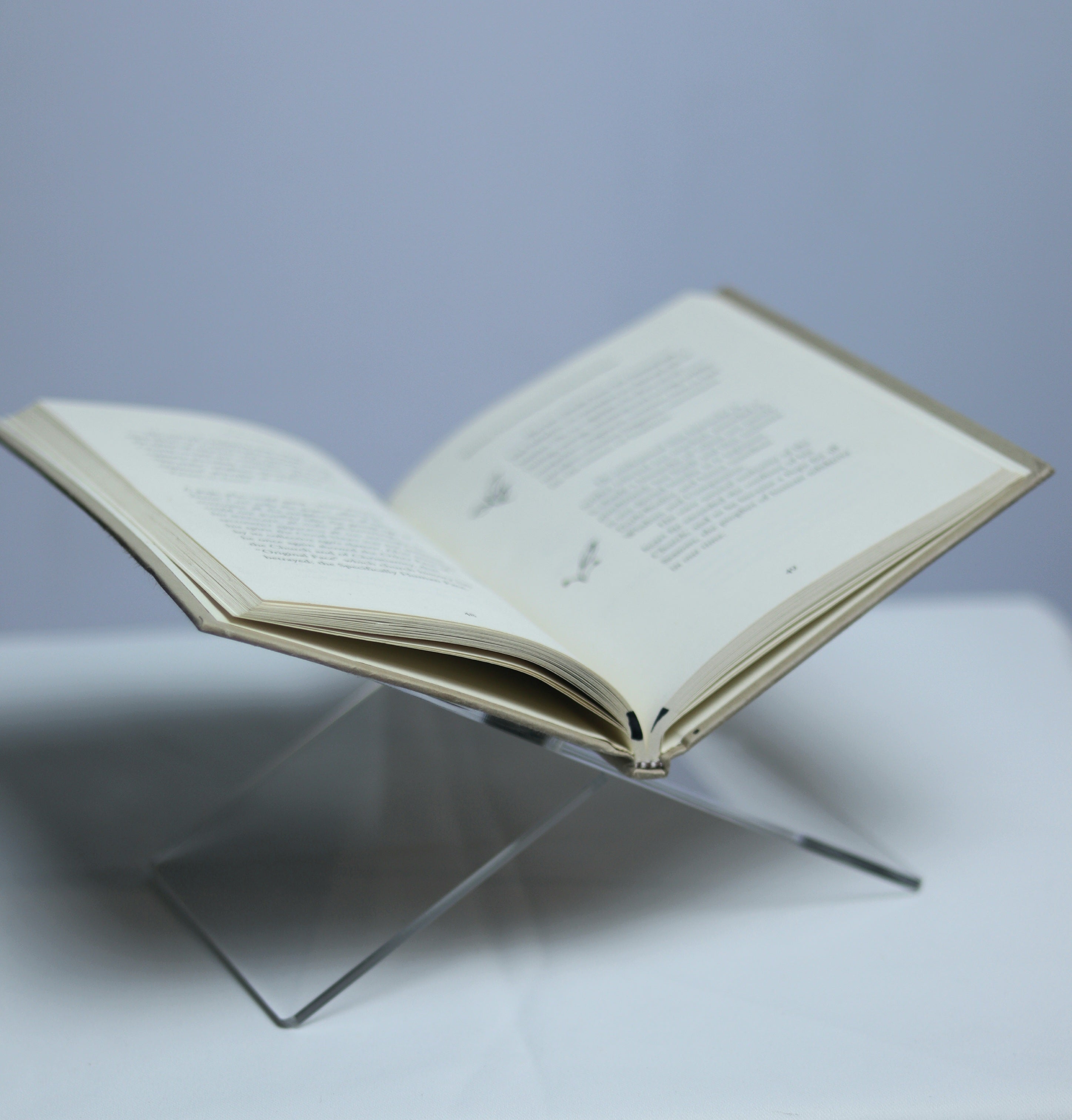 Acrylic Book Holder / Transparent Book Holder