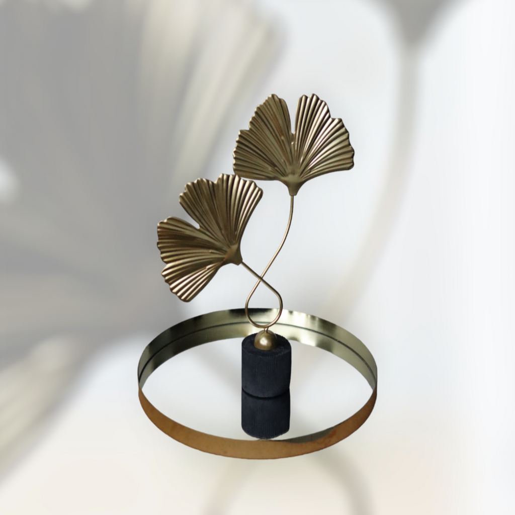 Ginkgo Leaf Statue