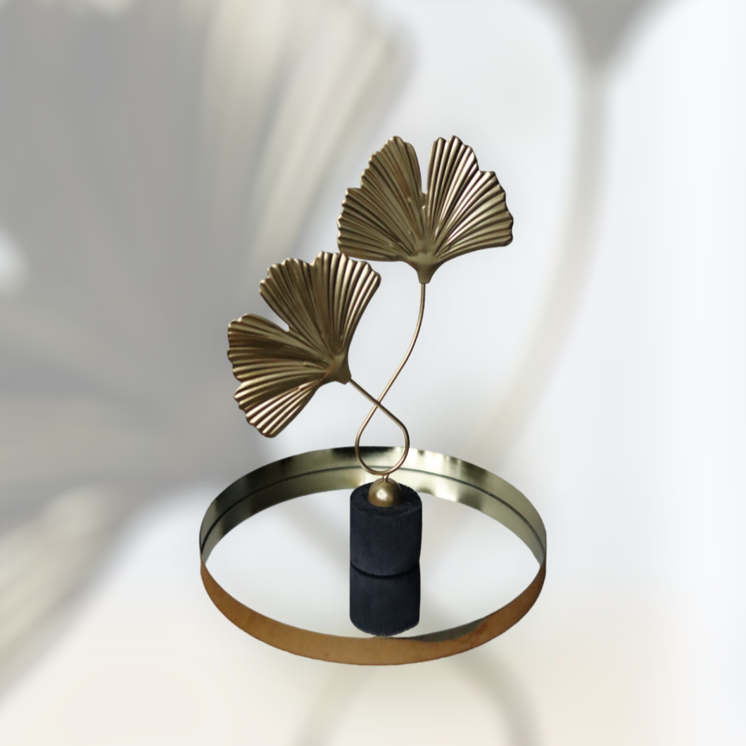 Ginkgo Leaf Statue